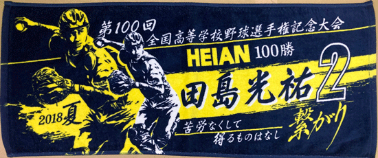 甲子園出場記念タオル・第105回全国高等学校野球選手権記念大会 記念